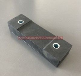 SUPPORTO MARMITTA CON BOCCOLE (CAD.) INTERASSE FORI 90 MM