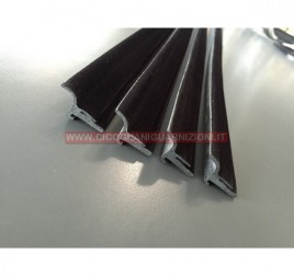 GUARNIZIONE RASCHIAVETRO FLOCCATA DX E SX (TIPO 1) (4PZ) (SET)