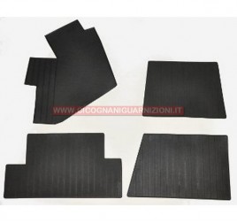 SERIE TAPPETI IN GOMMA PER MOQUETTE (4PZ)