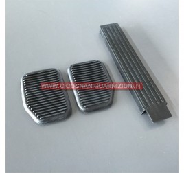 COPRIPEDALI FRENO FRIZIONE ED ACCELERATORE (3PZ) (SET)
