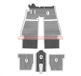 SERIE COMPLET TAPPETI (356BT6 - C - SC)