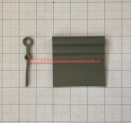 PROFILO PVC FISSAGGIO PARAFANGHI GRIGIO