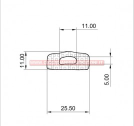 PROFILO IN SPUGNA N°127